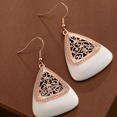 Ivory Indian Earrings